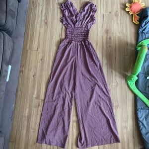 Max Studio London wide leg jumpsuit